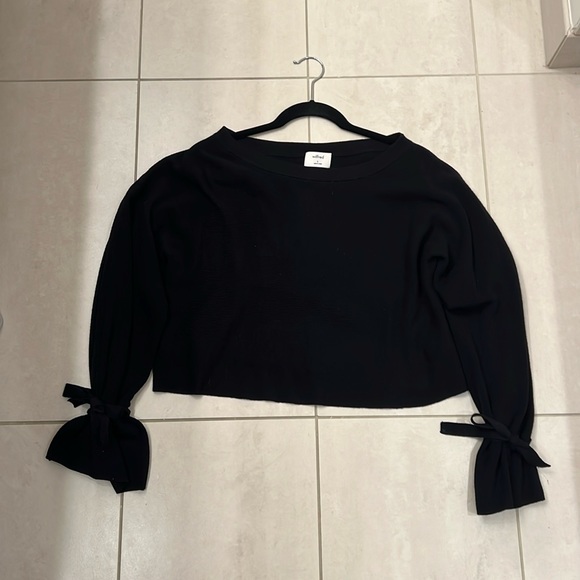 Wilfred Sweaters - Wilfred black bow sleeve sweater size small - perfect condition!